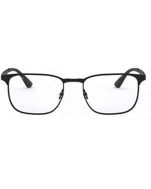Ray-Ban Square Frame Glasses - White