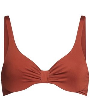 Max Mara Triangle Bikini Top - Red