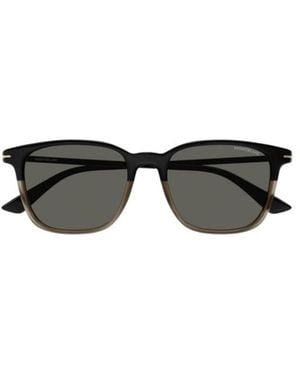 Montblanc Eyewear Square Frame Sunglasses - Multicolor