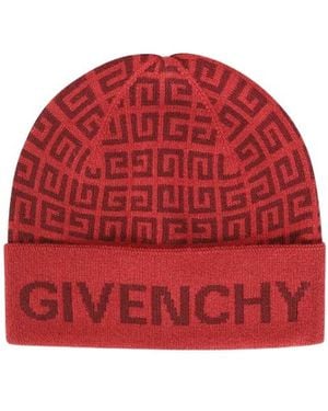 Givenchy Logo Hat - Red