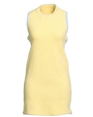 Jacquemus Two-Tone Bodycon Dress - Yellow