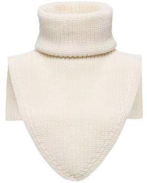 Moncler Wool Neck Warmer - White