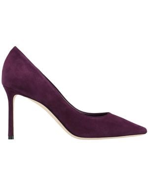 Jimmy Choo Romy Pointed-Toe Pumps - Purple