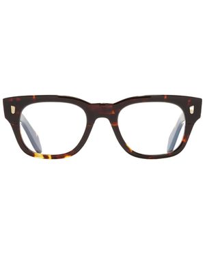 Cutler and Gross Rectangular Flat Mirror - White