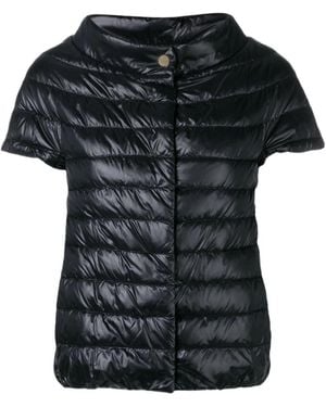 Herno Short-Sleeved Vest - Black