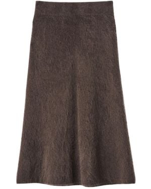 Lisa Yang Elastic Waist Skirt - Brown