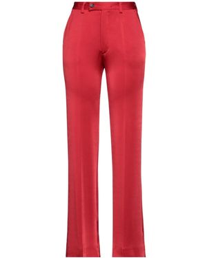 Marni Solid Colour Casual Trousers - Red