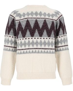 Peserico Jacquard-Patterned Jumper - Multicolour