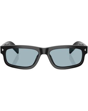 Prada Eyewear Rectangular Frame Sunglasses - White