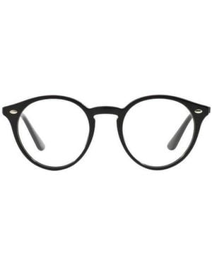 Ray-Ban Logo Optical Glasses - White