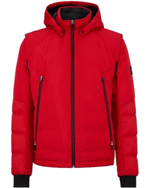 BOSS Puffer Hoodie - Red