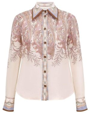 Zimmermann Alchemy Body Shirt - Pink