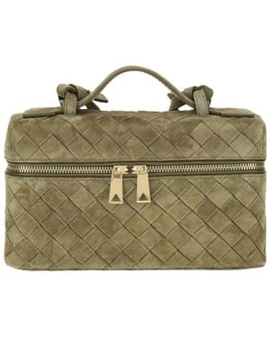Bottega Veneta Zipper Shoulder Bag - Green