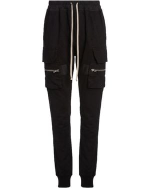 Rick Owens Solid-Color Casual Pants - Black