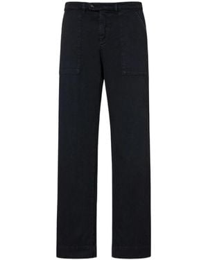 Massimo Alba Cotton Overalls - Black