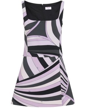 PUCCI Square Neck Dress - Black