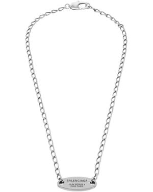 Balenciaga Everyday Chain Necklace - White