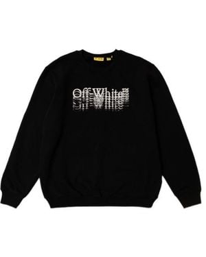Off-White c/o Virgil Abloh Logo-Print Sweater - Black