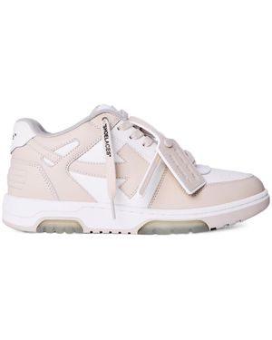 Off-White c/o Virgil Abloh Round Toe Low-Top Casual Shoes - White