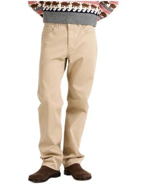 JW Anderson Jw Anderson Straight-Leg Jeans - Natural