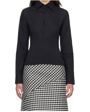 Jean Paul Gaultier Collared Shirt - Black