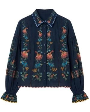 FARM Rio Long-Sleeved Shirt - Blue