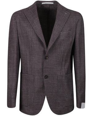 Eleventy Single Breasted Tailored Blzaer - Blue