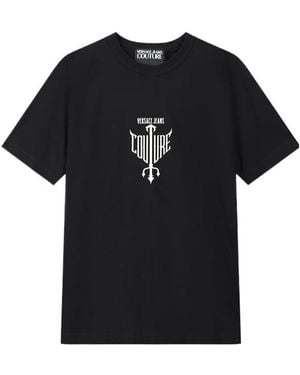 Versace Jeans Couture Short-Sleeved T-Shirt - Black
