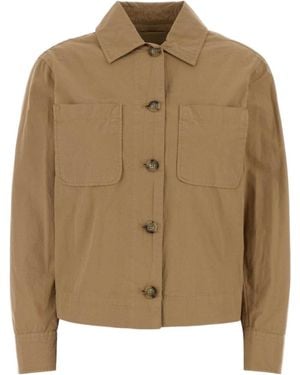 Woolrich Utility Overshirt Jacket - Brown