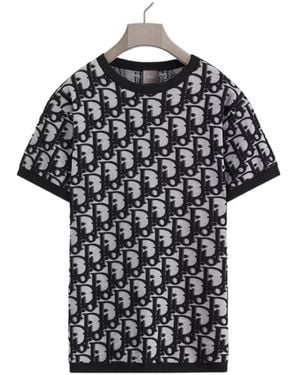 Dior Short-Sleeved Knitwear - Black
