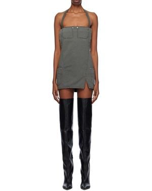 Dion Lee Neck-Hanging Mini Dress - Multicolour