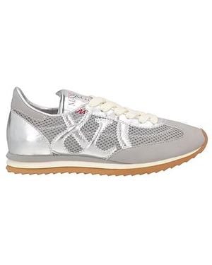 MAX&Co. Two-Tone Low-Top Trainers - White