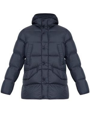 Woolrich Hooded Puffer Jacket - Blue
