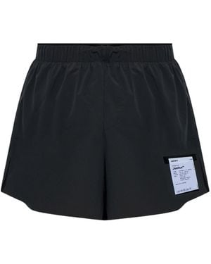 Satisfy Logo Training Performance Shorts - Black