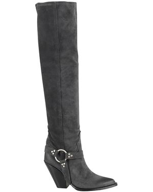 Sonora Boots Thick-Heeled Boots - Black