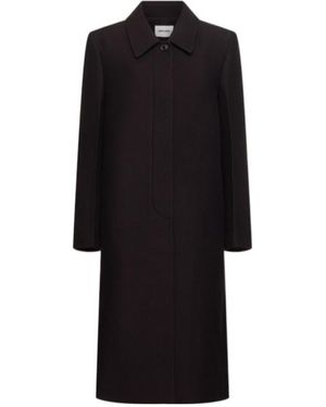 [LOW CLASSIC] / ☆ 24SS CLASSIC LONG COAT_BLACK Low Classic Coats for Women | Online Sale up to 80% off | Lyst