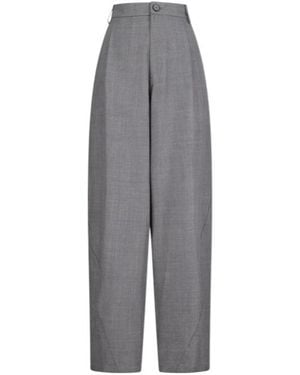 DARKPARK Phebe Wide-Leg Pants - Gray