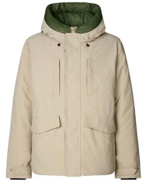 Save The Duck Enzo Hooded Parka - Natural