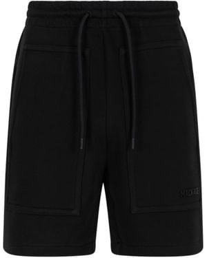 Mackage Elwood Drawstring Logo Shorts - Black