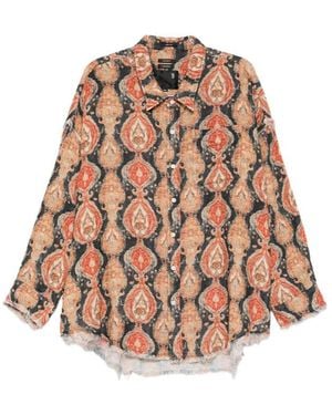 R13 Casual Shirts - Brown