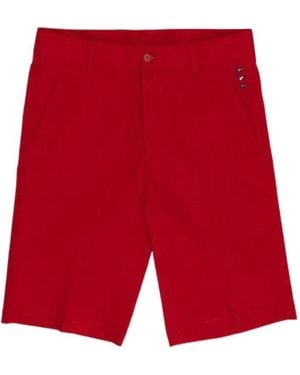 Paul & Shark Straight Shorts - Red