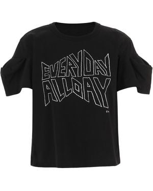 Sacai Short-Sleeved T-Shirt - Black