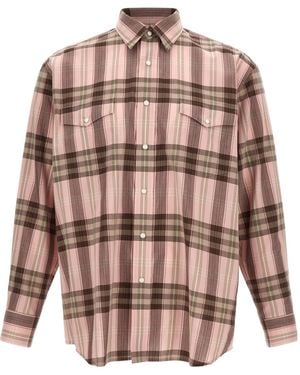 AURALEE Long-Sleeved Shirt - Pink