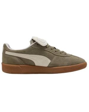 PUMA Lace-Up Sneakers - Brown