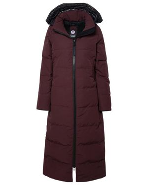 Canada Goose Mystique Padded Maxi Coat - Purple