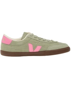 Veja Trainers Leather - Green