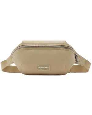 Burberry Nylon Belt Bag - Natural