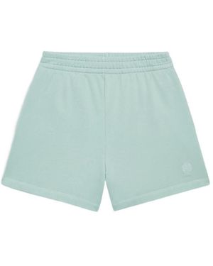 Anine Bing Elastic Waist Shorts - Blue