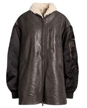 Isabel Marant Plain Color Shearling - Black