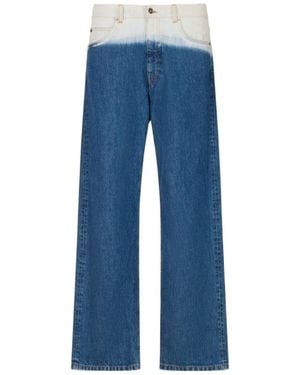 Marni Degradé Finish Denim Jeans - Blue